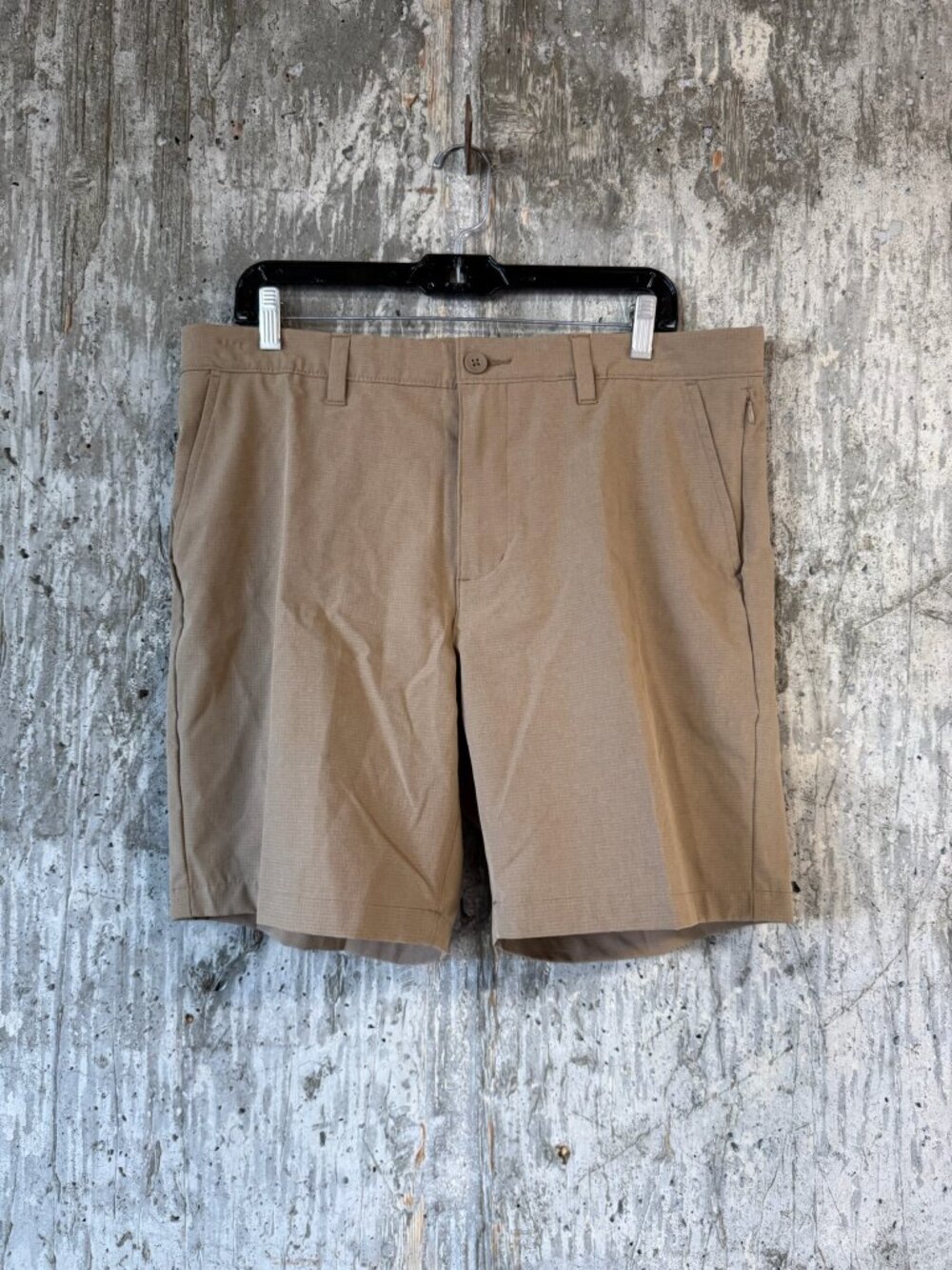 FLX Men's 8-in Performance Mesh Short Size 36 In Khaki